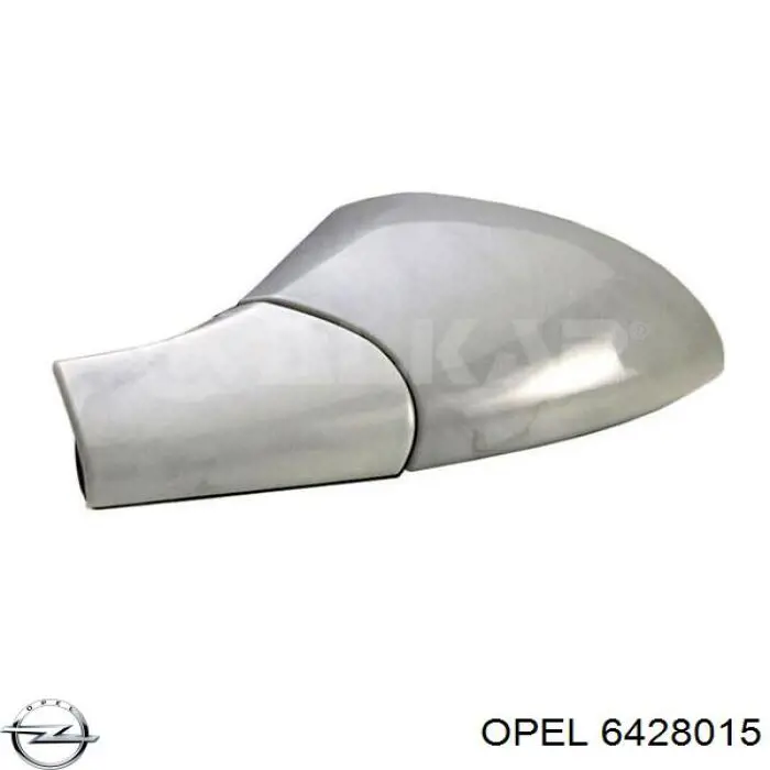 6428015 Opel Левое боковое зеркало