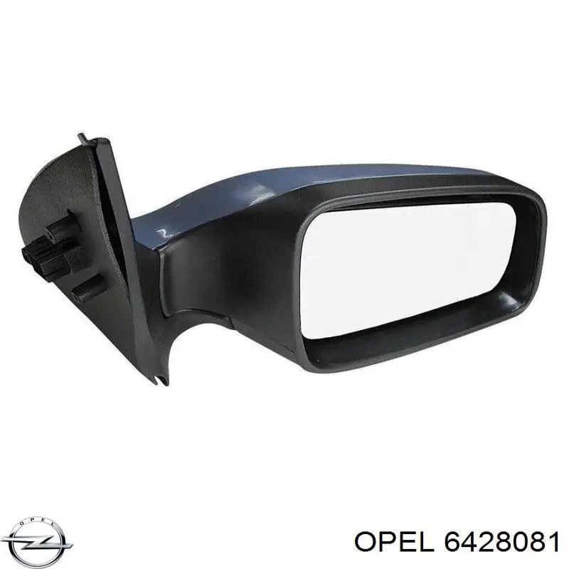 Зеркало заднего вида правое Opel 6428081
