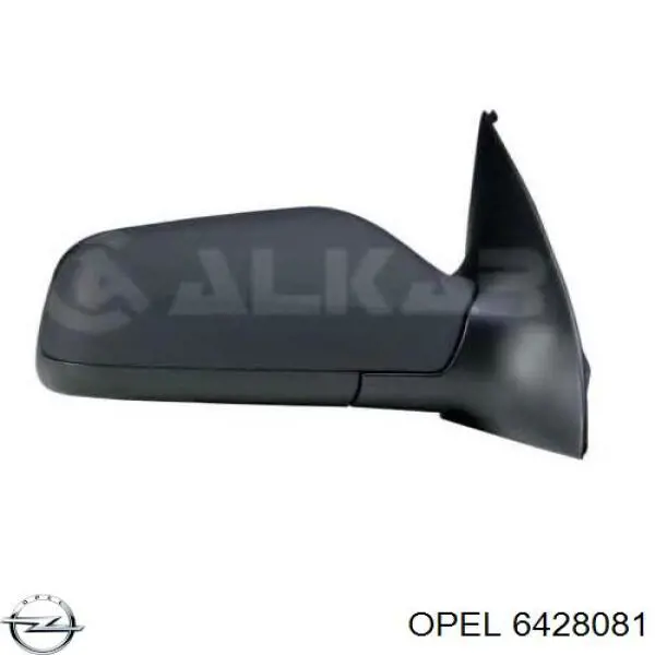 Наружное зеркало правое Opel 6428081 цена, от 12.67 USD