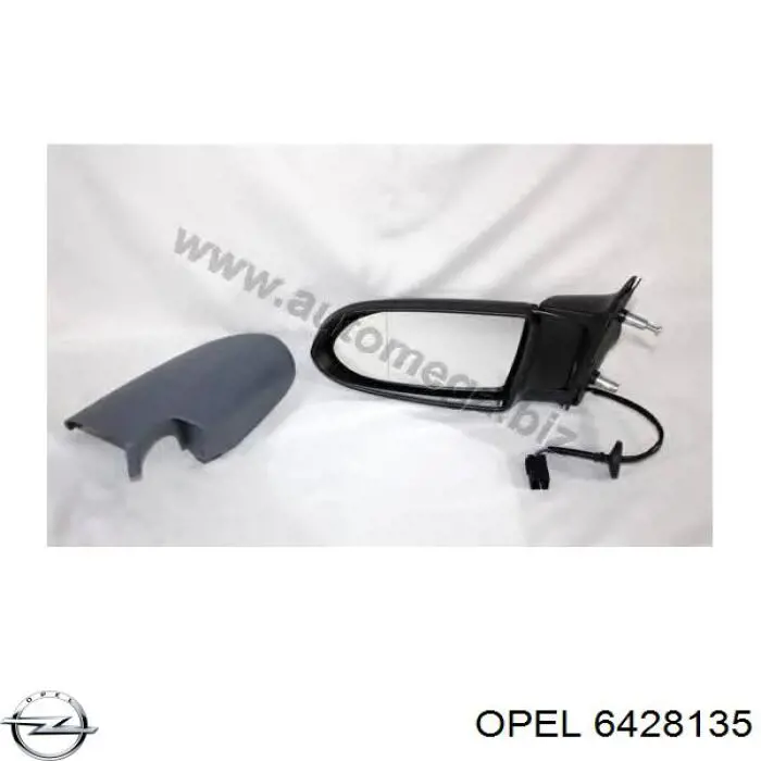 Зеркало заднего вида, левое Opel 6428135 цена, от 50.51 USD