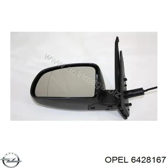 Зеркало заднего вида, левое Opel 6428167 цена, от 35.30 USD