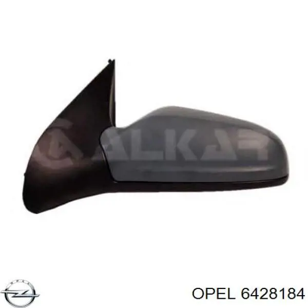 6428184 Opel Зеркало заднего вида правое
