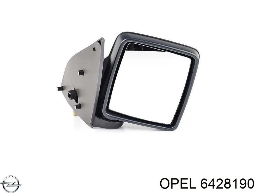 6428190 Opel зеркало заднего вида левое