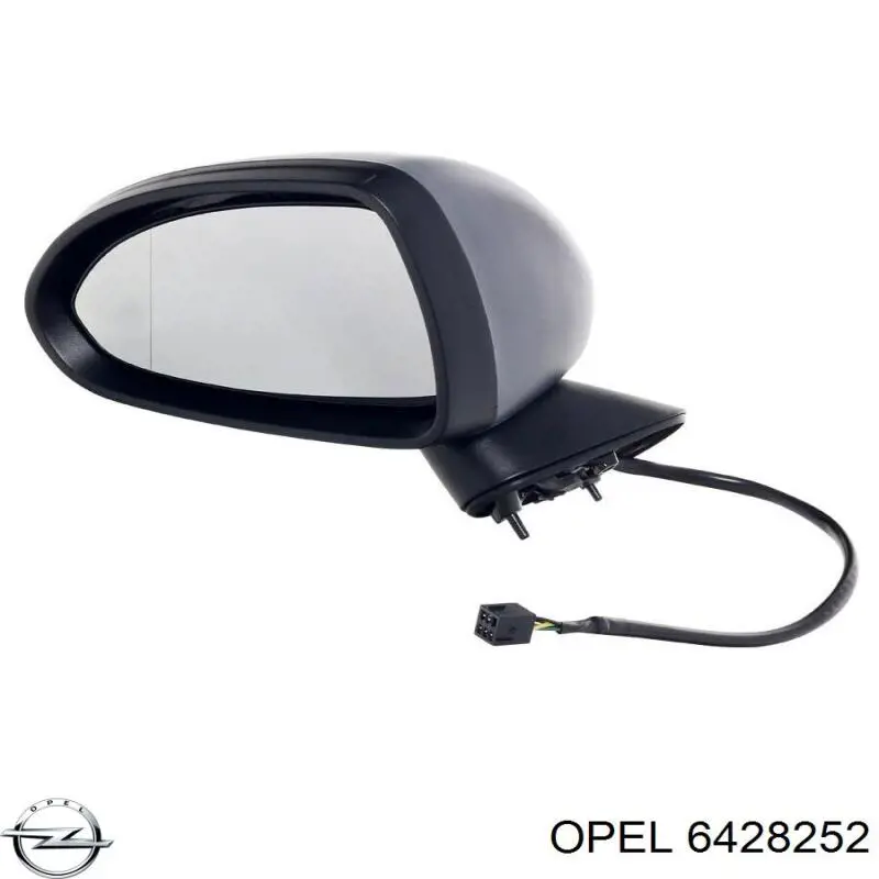 13188499 Opel зеркало заднего вида правое