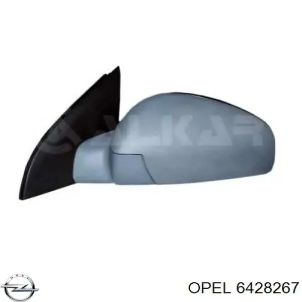 6428267 Opel зеркало заднего вида левое