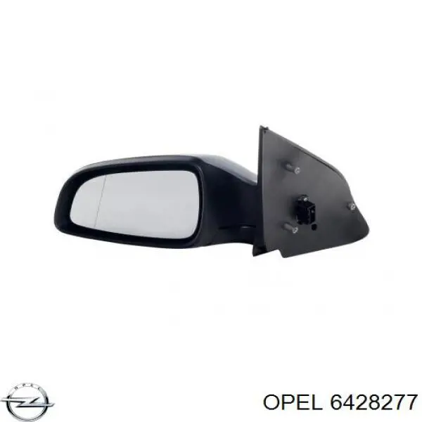 6428277 Opel зеркало заднего вида левое