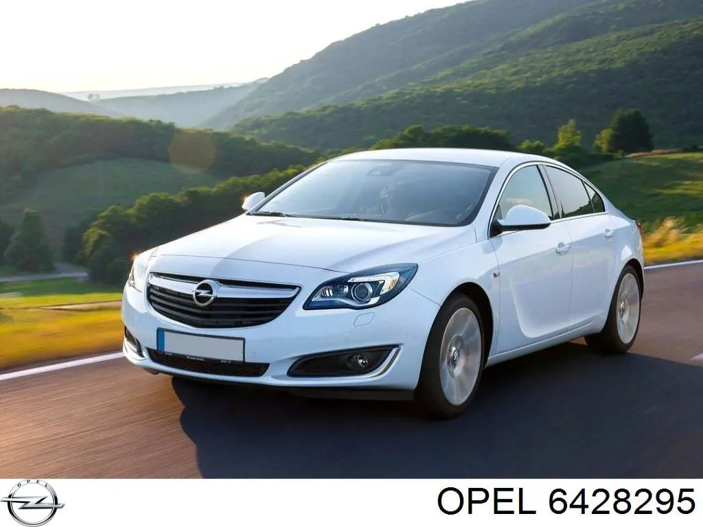 Правое боковое зеркало 6428295 Opel