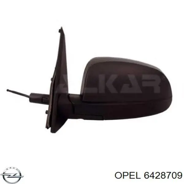 Зеркальный элемент водительского зеркала Opel 6428709 цена, от 8.91 USD