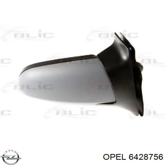 Купить 6428756 Opel Накладка/крышка зеркала заднего вида, правая