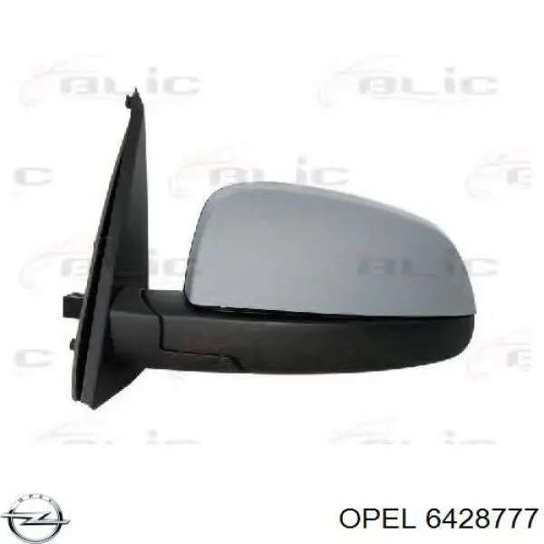 Купить 6428777 Opel Стекло зеркала заднего вида, левого