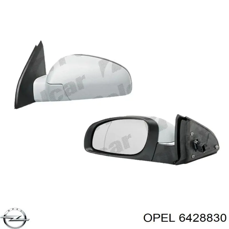 6428830 Opel зеркало заднего вида правое