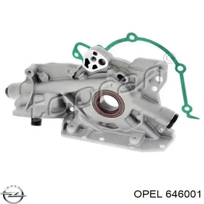 Помпа масляная Opel 646001 цена, от 72.78 USD