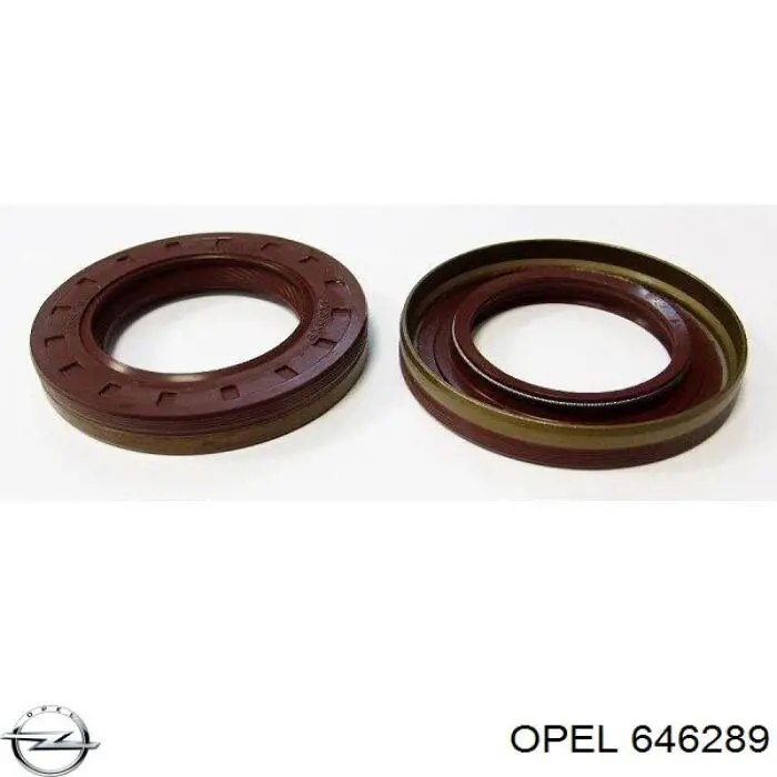 Купить 646289 Opel Передний сальник коленвала