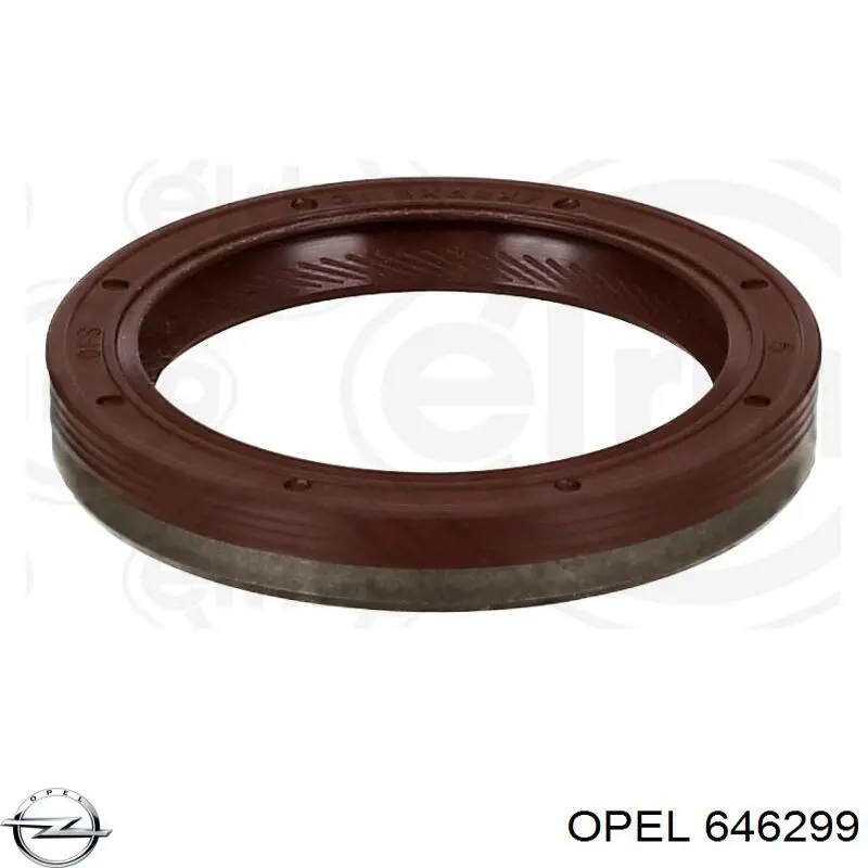 Купить 646299 Opel Передний сальник коленвала