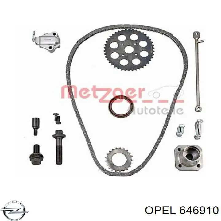 Сальник коленчатого вала Opel 646910 цена, от 6.01 USD