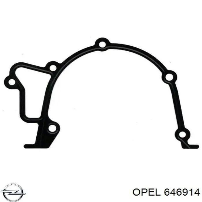 646914 Opel прокладка масляного насоса