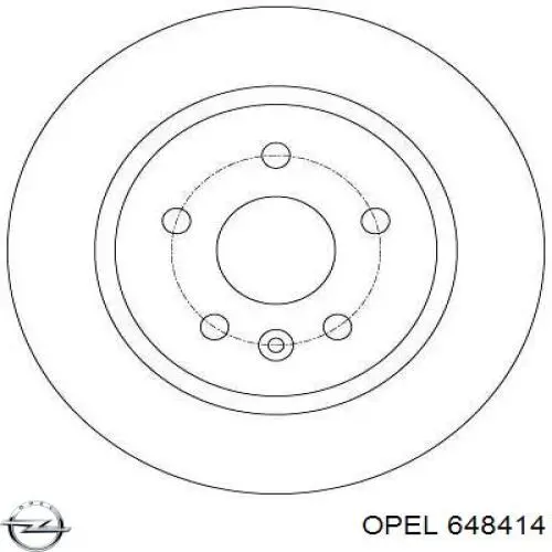 Прокладка масляного насоса Opel 648414 цена, от 0.85 USD