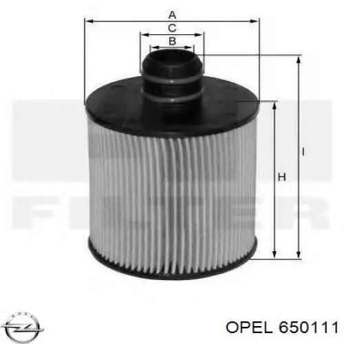 Купить 650111 Opel Фильтр центробежный очистки масла