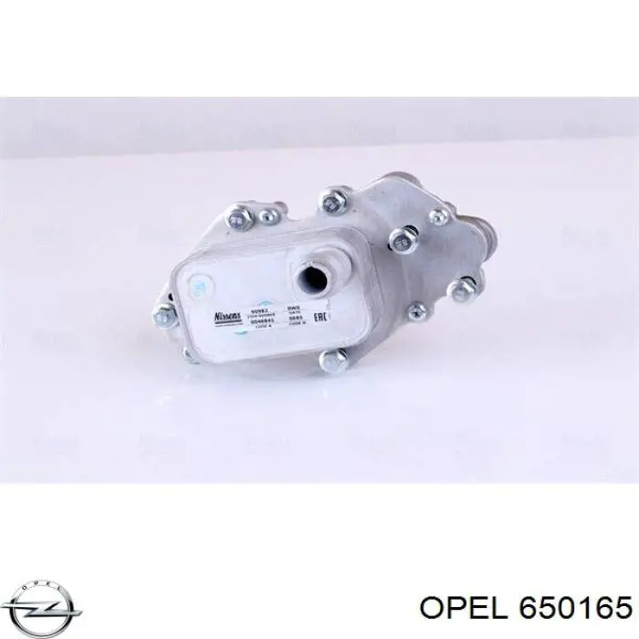 650165 Opel radiador de óleo