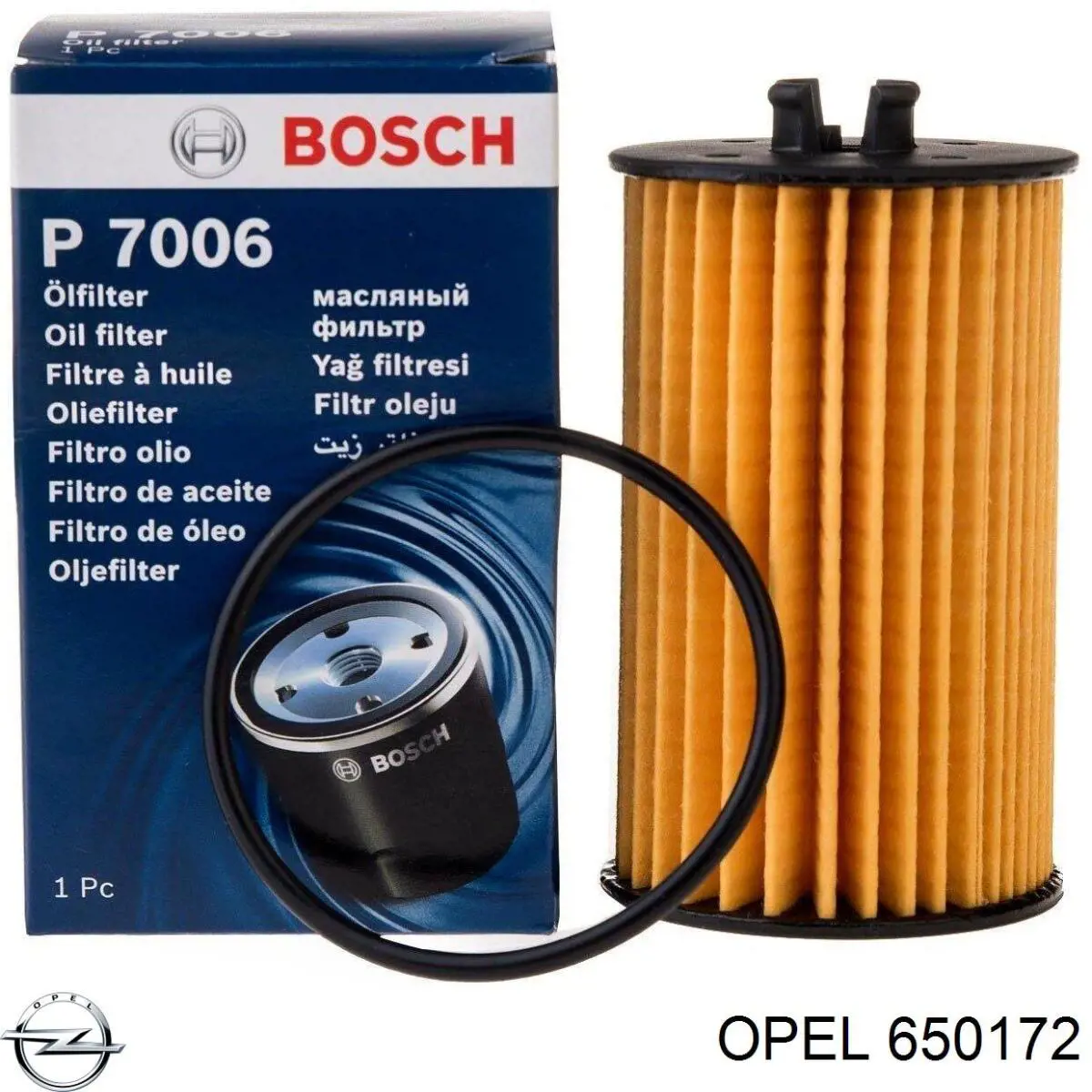 650172 Opel масляный фильтр