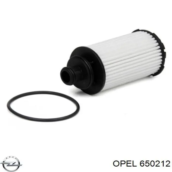 650212 Opel filtro de óleo