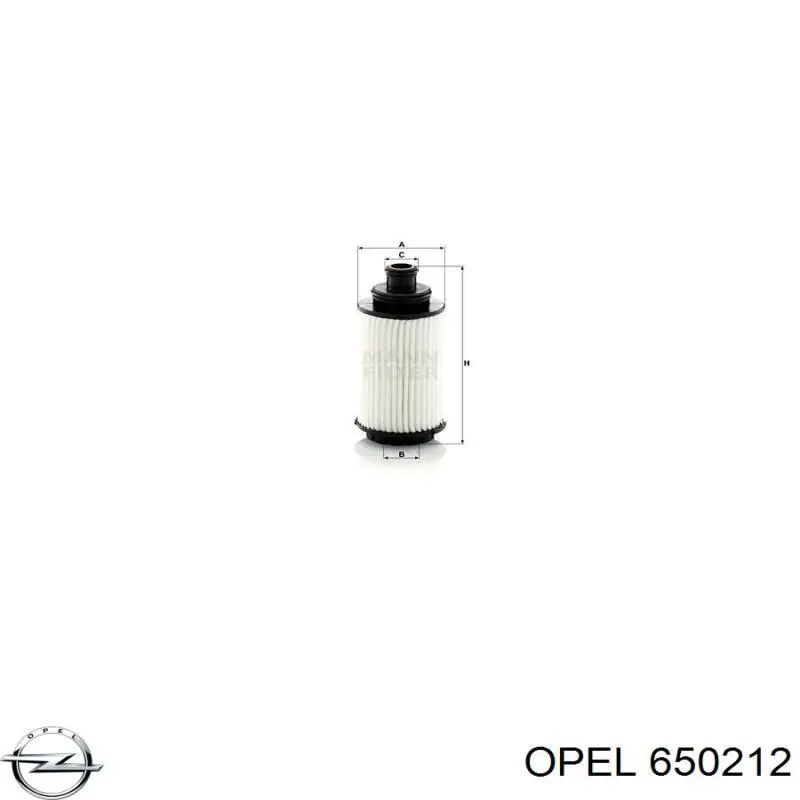Купить 650212 Opel Фильтр центробежный очистки масла