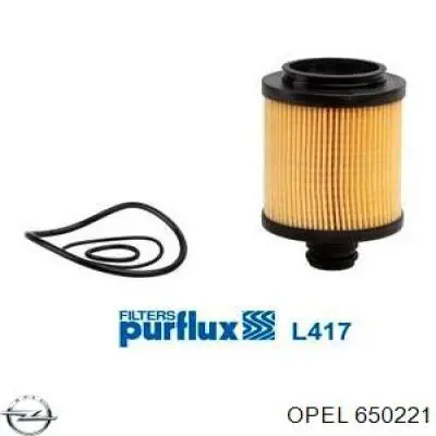Купить 650221 Opel Фильтр центробежный очистки масла