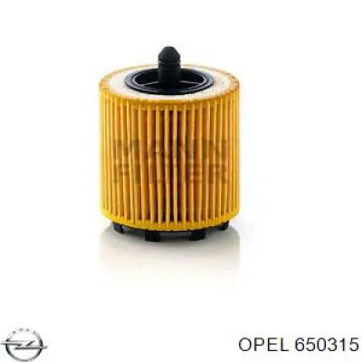 650315 Opel масляный фильтр