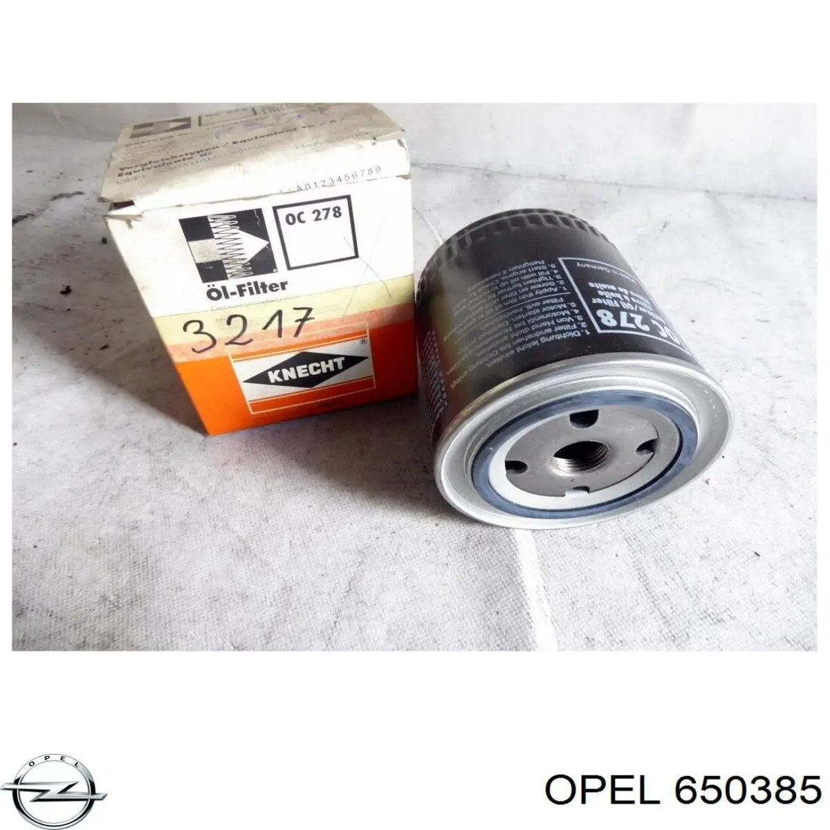 Фильтр очистки масла центробежный Opel 650385 цена, от 4.88 USD