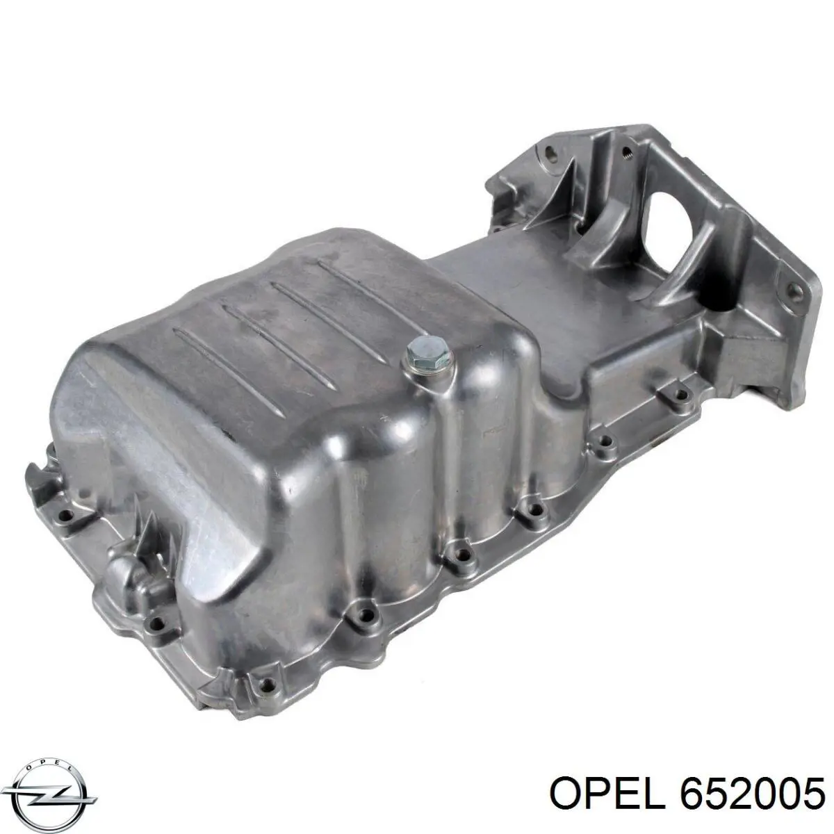 652005 Opel поддон масляный картера двигателя