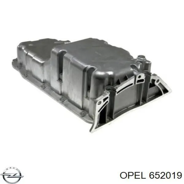 652019 Opel panela de óleo de cárter do motor