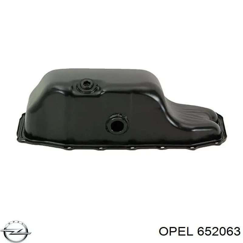 652063 Opel поддон масляный картера двигателя