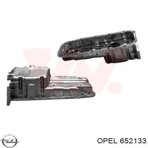 Поддон двигателя 652133 Opel