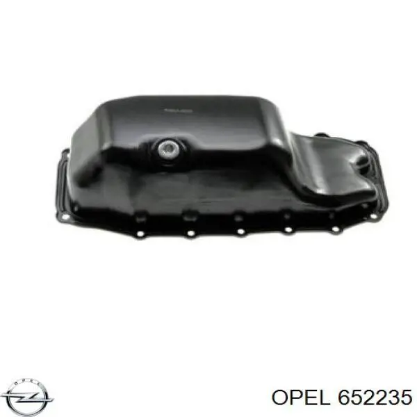  652235 Opel поддон масляный картера двигателя