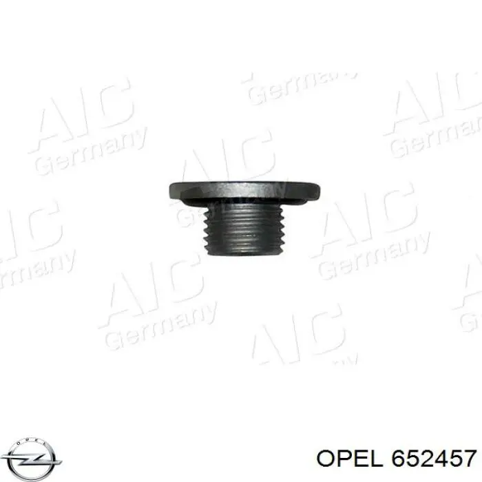 Купить 652457 Opel Пробка поддона двигателя