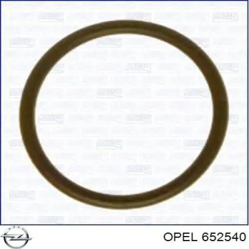 652540 Opel прокладка пробки поддона двигателя