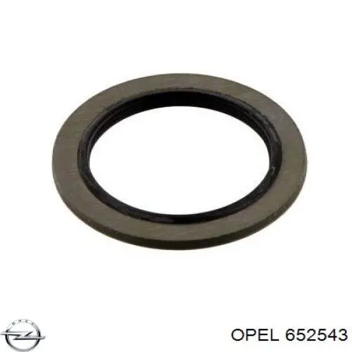 652543 Opel прокладка пробки поддона двигателя