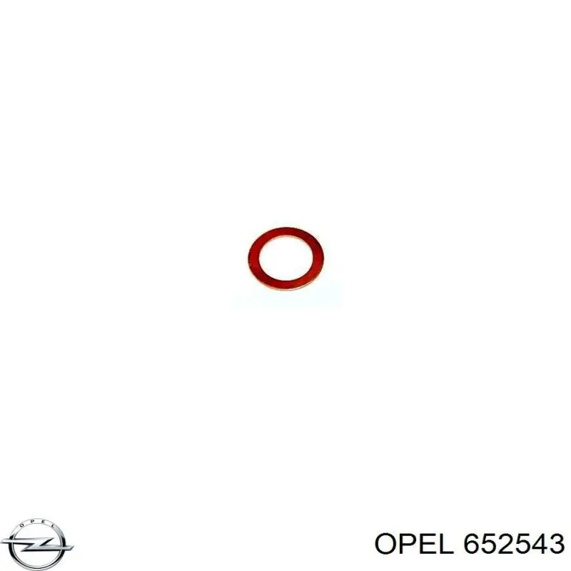 Купить 652543 Opel Прокладка пробки поддона двигателя