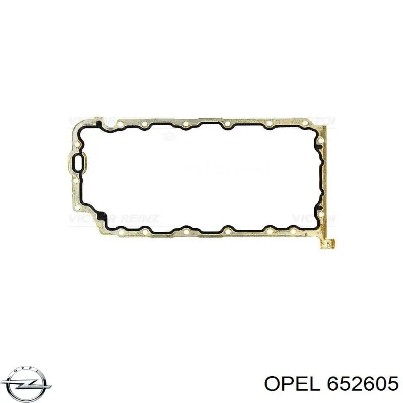 Прокадка масляого картера поддона Opel 652605 цена, от 18.45 USD