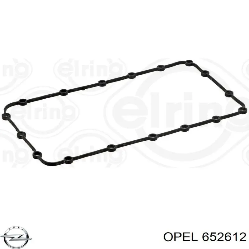 652612 Opel прокладка поддона картера двигателя верхняя