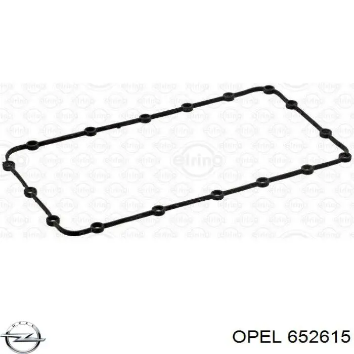 652615 Opel прокладка поддона картера двигателя верхняя