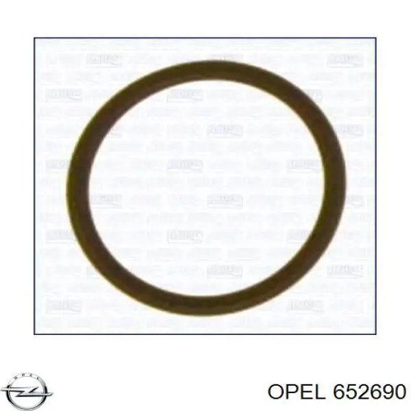 652690 Opel прокладка пробки поддона двигателя