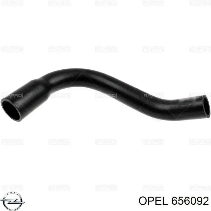 656092 Opel патрубок вентиляции картера (маслоотделителя)