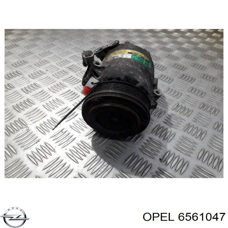Компрессор системы кондиционирования Opel 6561047 цена, от 140.77 USD