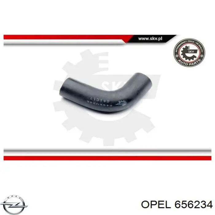 Патрубок вентиляции картера, маслоотделителя Opel 656234 цена, от 2.82 USD