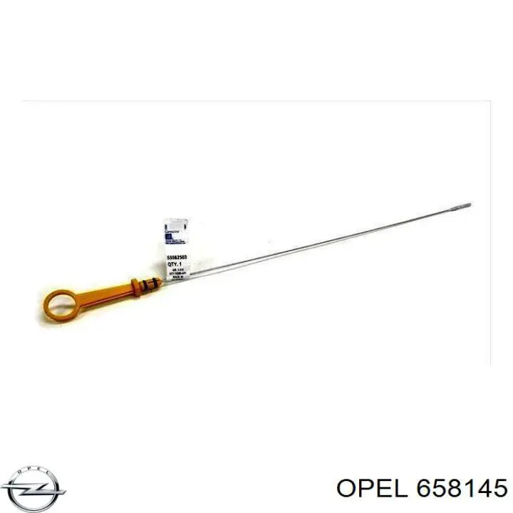 6 58 145 Opel sonda (indicador do nível de óleo no motor)