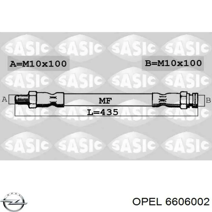 6606002 Opel Сцепление в сборе