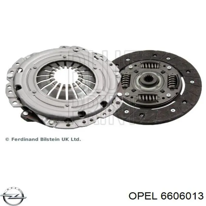 6606013 Opel сцепление