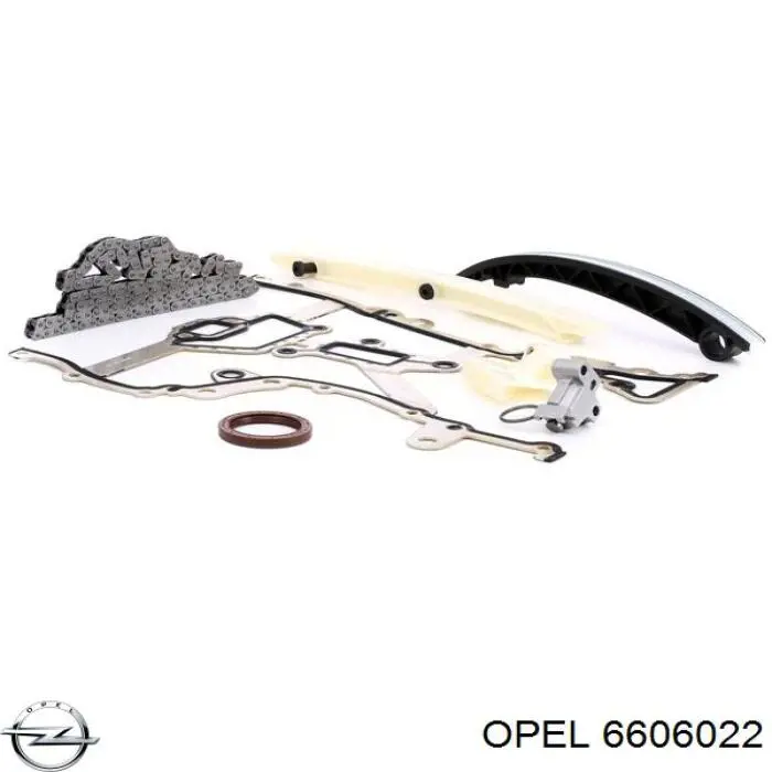 Цепь ГРМ, комплект Opel 6606022