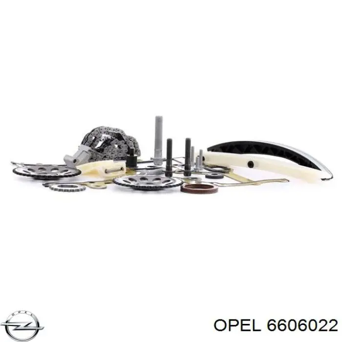 Ремкомплект ГРМ Opel 6606022 цена, от 89.66 USD